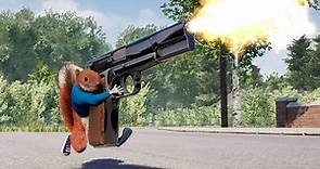 松鼠持枪大战人类枪击案-动作冒险游戏Squirrel with a Gun宣传片