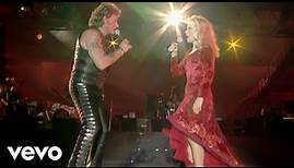 Johnny Hallyday, Sylvie Vartan - Le feu (Live au Parc de princes, 18 juin 1993)