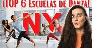¡TOP 6 Escuelas de DANZA en NUEVA YORK! | Ballet, Contemporáneo, Jazz, Moderno y más