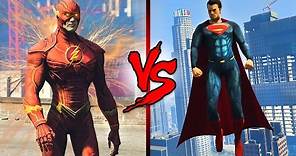 THE FLASH vs SUPERMAN!