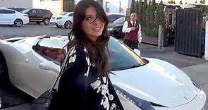 X17 EXCLUSIVE - Brittny Gastineau Twisting Necks In Beverly Hills