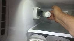 GE Refrigerator How to replace filter and reset reminder light