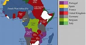 European colonization of Africa : Every Year