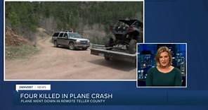 4 dead in Teller County plane crash