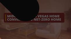 Midcentury Las Vegas home converted to net-zero home