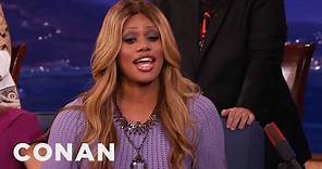 Laverne Cox's Twin Brother Gets Mistaken For Her | CONAN on TBS