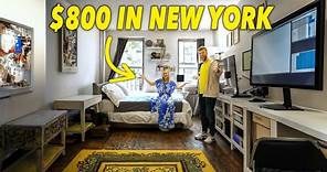 Living in Manhattan NYC For $800 a Month!