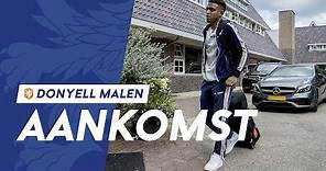 Donyell Malen voor de eerste keer bij het Nederlands elftal
