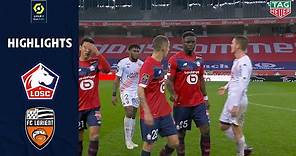 LOSC LILLE - FC LORIENT (4 - 0) - Highlights - (LOSC - FCL) / 2020-2021