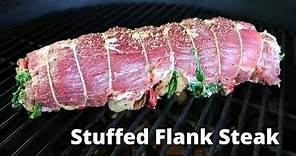 Stuffed Flank Steak on Big Green Egg | Grilled Flank Steak with Malcom Reed