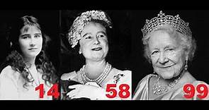 The Queen Mother from 1 to 101 years old