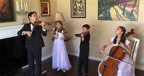 Child prodigy siblings perform Mozart flawlessly