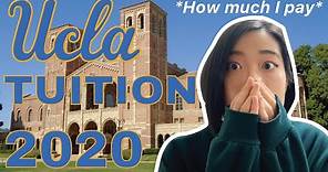 HOW MUCH DOES IT COST TO STUDY AT UCLA// Tuition at UCLA in 2020