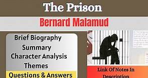 The Prison by Bernard Malamud | Short Story the prison |