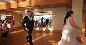 Bridal party introductions at reception. (Taylor & Jim's Wedding)