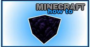 How to Find, Make and Use Obsidian in Minecraft! | Easy Minecraft Tutorial