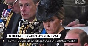 Funeral Guest Says Sophie, Countess of Wessex, Is 'The Glue' Keeping Royal Family 'Strong'