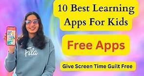 Best Educational Apps For Kids | Free Learning Apps | Award Winning Apps | Android-IOS | Useful Apps