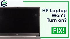 [2023 Updated] HP Laptop Won't Turn On? Hard Reset HP Laptop/Repair Windows