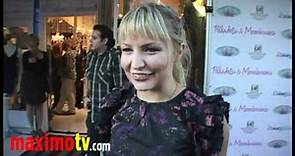 Lindsey Haun Interview at "Children Of The Night" Charity Event