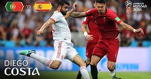 Diego COSTA Goal 1 - Portugal v Spain - MATCH 3