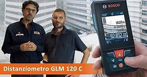 Nuovo distanziometro laser GLM 120 C Bosch: caratteristiche e test di utilizzo.