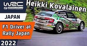 Heikki Kovalainen at WRC FORUM8 Rally Japan 2022