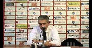 Coach Marco Calvani post Acea Roma-Sutor Montegranaro