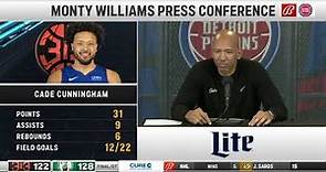 Monty Williams PostGame Interview | Detroit Pistons vs Boston Celtics Highlights