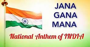 Jana Gana Mana | Indian National Anthem English lyrics🇮🇳