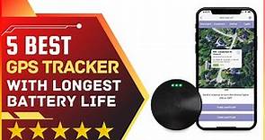 ✅ Best GPS Tracker with Longest Battery Life 2022 | Top 5 Buying Guide