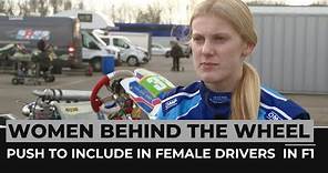 Women behind the wheel: Push to include female drivers in Formula 1