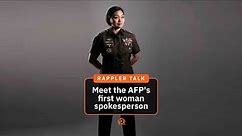Rappler Talk: Meet the AFP’s first woman spokesperson