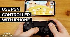 How To Connect A PS4 Controller To iPhone