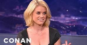 Alice Eve Explains Differences Between American & UK Dating | CONAN on TBS