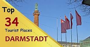 "DARMSTADT" Top 34 Tourist Places | Darmstadt Tourism | GERMANY