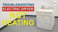Electric Dryer Not Heating - TOP 5 Reasons & Fixes - Whirlpool, Kenmore, and more