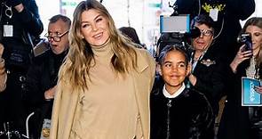 Ellen Pompeo steps out with daughter Sienna May for New York Fashion Week