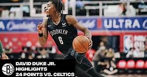 David Duke Jr. Highlights | 24 Points vs. Boston Celtics | Summer League