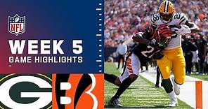 Packers vs. Bengals Week 5 Highlights | NFL 2021