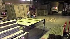 Time Lapse of Making Fence Panels