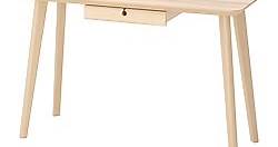 LISABO - 書檯, 梣木飾面, 118x45 厘米 | IKEA 香港及澳門