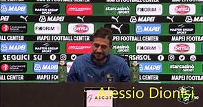 Alessio Dionisi prima di Sassuolo Fiorentina