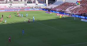 Gol de Lazo (1-1) en el Almería 1-2 Girona