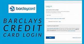 Barclays Credit Card Login 2021 | Login Barclays Account | Barclaycardus.com Login
