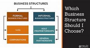 Business Structure - Choosing a Business Structure | TRUiC