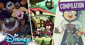 Every Amphibia Theme Song Takeover! | Compilation | @disneychannel