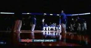 Intros Detroit Pistons