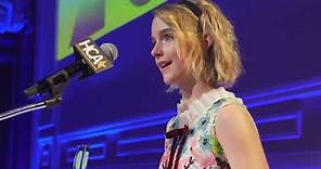 2020 HCA Film Awards - Mckenna Grace Next Generation Acceptance Speech