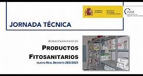 Jornada Técnica "Almacenamiento de productos fitosanitarios" (1/1)